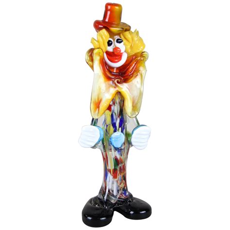 Murano Glass Clown Italy 1950s At 1stdibs Murano Glass Clowns 1950s Murano Glass Clowns 1950