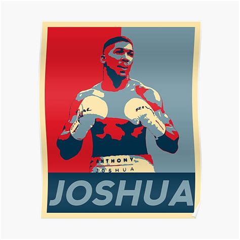 "Anthony Joshua" Poster for Sale by FabzzFR | Redbubble