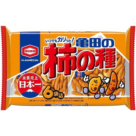 亀田製菓 亀田の柿の種6袋詰 180g×12袋 4901313205167おかげさまマーケット 通販 Yahooショッピング