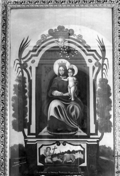 Madonna Di Polsi Madonna Con Bambino Dipinto