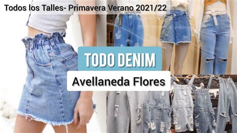 Jeans Shorts Polleras Y Camperas De Denim AV AVELLANEDA FLORES