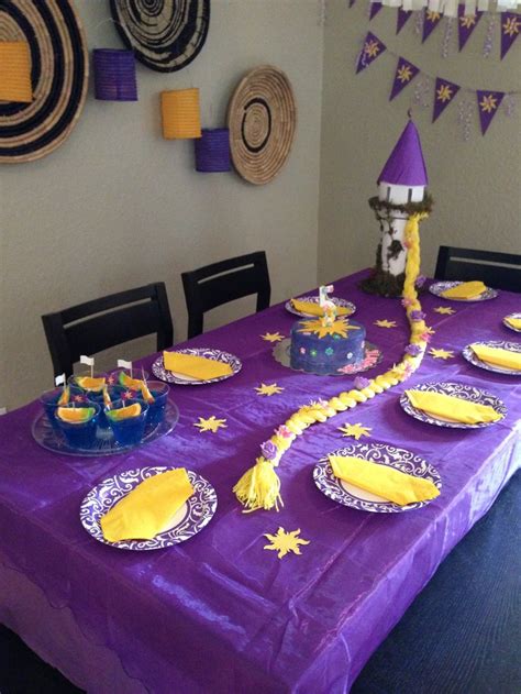 Rapunzel Tangled Birthday Party Theme