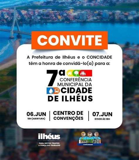 7ª Conferência Municipal de Ilhéus rumo a uma cidade inclusiva e