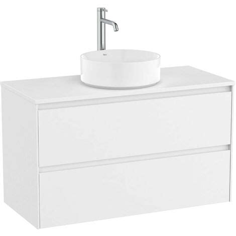 Mueble Base De Dos Cajones Para Lavabo Sobre Encimera ONA ROCA Color