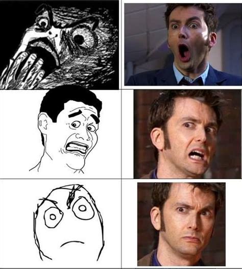 David Tennant Meme Faces - From Doctor Who Hub | Doctor who, Doctor ...