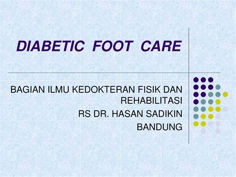 Ppt Diabetic Foot Care Powerpoint Presentation Free Download Id