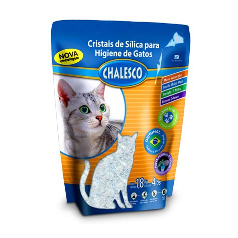 Areia Para Gatos Silica Chalesco Kg Chalesco