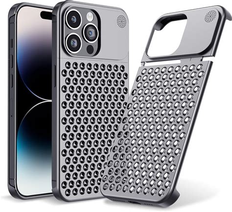 Arae Funda Para Iphone Pro Carcasa De Metal Antica Da Disipaci N