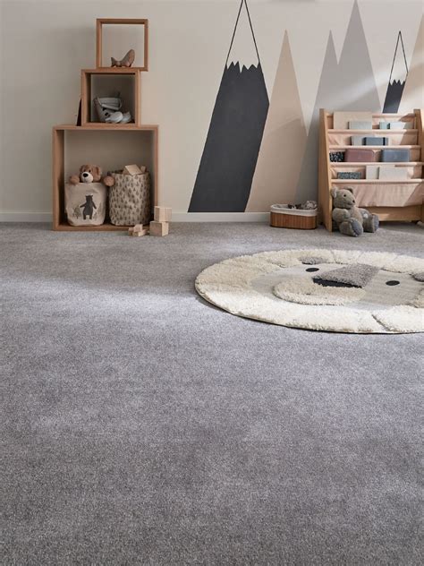 Velours Teppichboden Von Kibek Emotion In Grau 400 Cm Breit