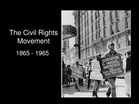 Ppt The Civil Rights Movement Powerpoint Presentation Free Download