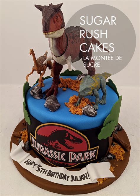 Jurassic Park Cake