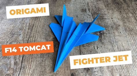 F14 Tomcat Fighter Jet Origami How To Make F14 Fighter Jet Origami