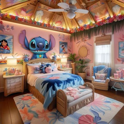 Lilo And Stitch Bedroom Inspiration In 2024 Themed Kids Room Disney