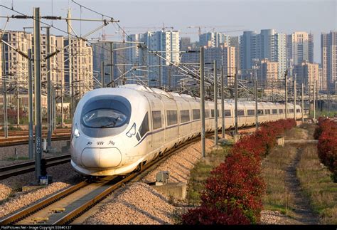 Chinese National Railway CRH380CL at Hangzhou, China by SS9#0137 ...