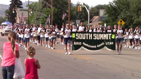 South Summit Marching Band Kamas Parade Youtube