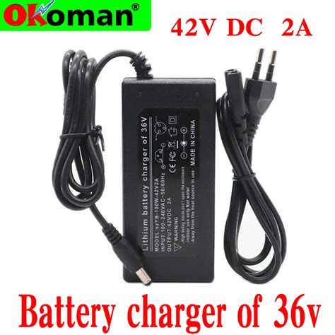 36v Battery Charger Output 42v 2a Charger Input 100 240 Vac Lithium Li