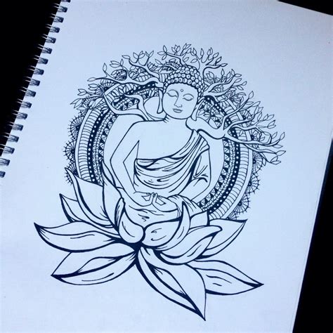 18+ Awesome Lotus buddha tattoo drawing ideas in 2021