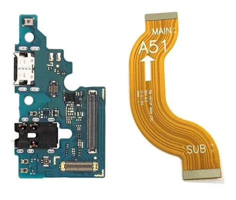 Placa De Carga Sub Cabo Flat Flex Galaxy A51 A515 Parcelamento Sem