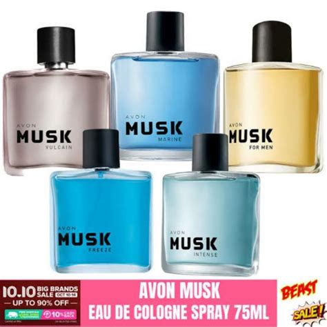 Avon Musk For Men Cologne Sprays 75ml Lazada Ph