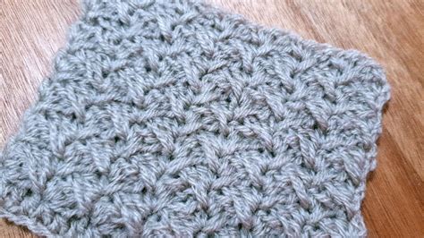 How To Crochet The Spiked Sedge Stitch Easy For Beginners Youtube