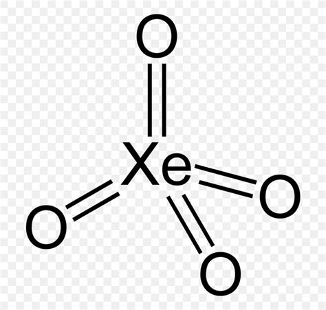 Xenon Trioxide Xenon Tetroxide Xenon Hexafluoride Lewis Structure, PNG ...