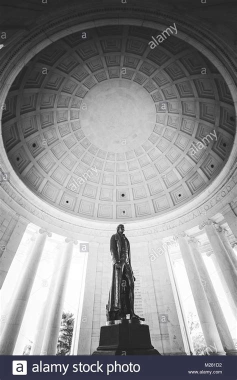 Statue of Thomas Jefferson, Memorial Stock Photo - Alamy