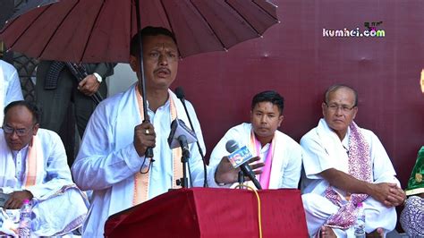 ENINGTHOU LEISHEMBA SANAJAOBA SPEECH AT 73rd MANIPUR INDEPENDENCE DAY