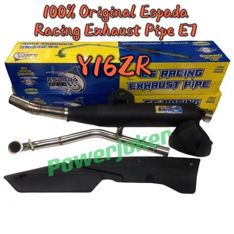 Yamaha Y16 Y16ZR 100 Original Espada E7 Racing Ekzos Paip Exhaust