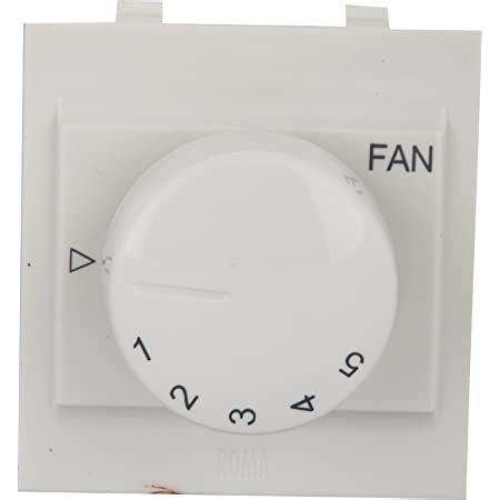 ANCHOR BY PANASONIC ROMA Polycarbonate Fan Step Regulator Dura Eme 100