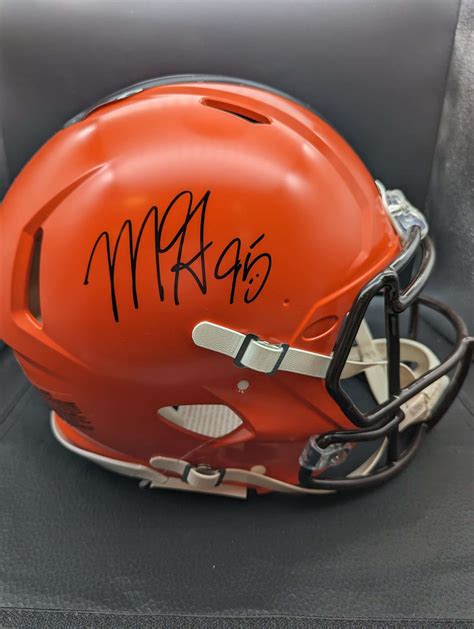 Myles Garrett Full Size Helmet » BS Collectibles