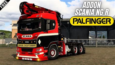 ETS2 1 46 ADDON SCANIA NEXT GEN LOG LIFTER METALESP BI TRAIN