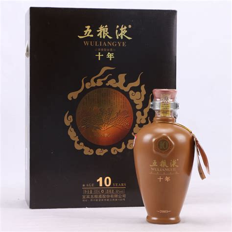 五粮液十年 2008年 50度 500ml 1瓶【52】－京东珍品拍卖