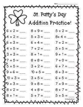 I Made This Pack Of Addition Worksheets For Students To Practice Their