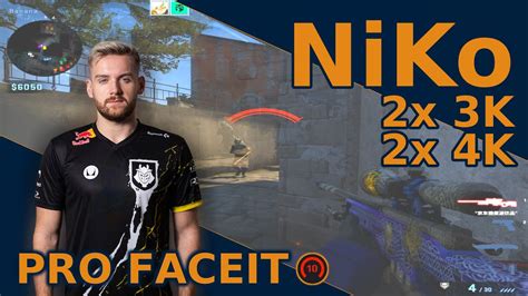 Niko At Elo Faceit On Inferno Csgo Pro Pov Highlights