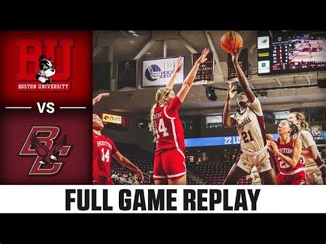 Boston University Vs Boston College Full Game Replay Acc