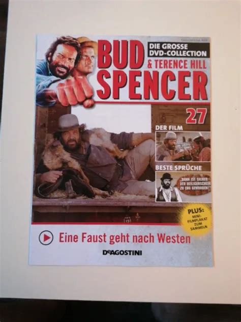 DEAGOSTINI BUD SPENCER Terence Hill Große DVD Collection 10 Hefte