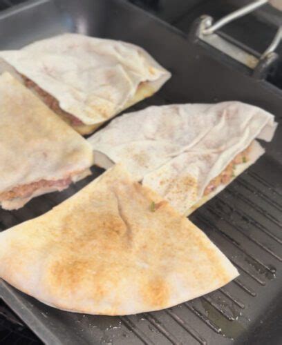 Arayes Lebanese Meat Stuffed Pita