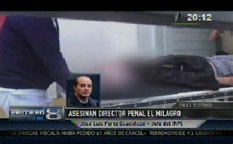 Jefe Del INPE Sobre Asesinato De Director De Penal El Milagro