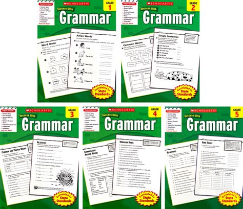 Success With Grammar Set Of 5 Books Grades 1 5 купить в интернет магазине Booklavka Буклавка