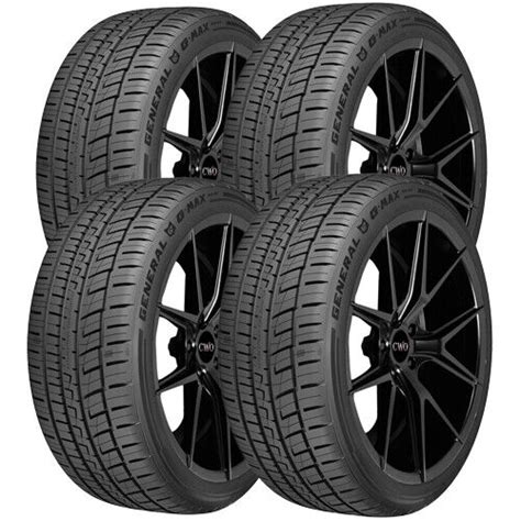 Qty Zr General G Max As W Xl Black Wall Tires