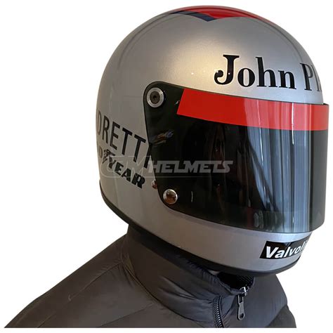 MARIO ANDRETTI 1978 WORLD CHAMPION F1 REPLICA HELMET FULL SIZE | CM Helmets