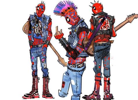 11 Rejected Designs For Spider Verse 2 S Spider Punk Photos