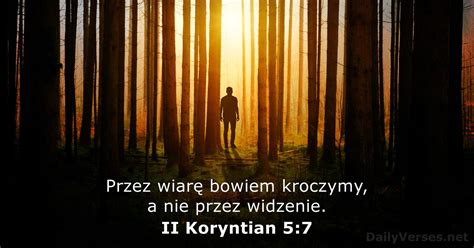 Lipca Biblijny Werset Dnia Ii Koryntian Dailyverses Net