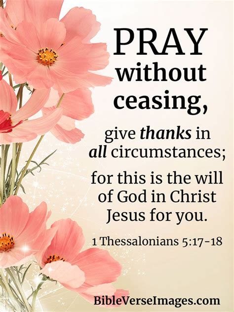 Bible Verse About Prayer Thessalonians Bible Verses About