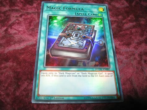 Yu Gi Oh Magic Formula Foilat Duov En087 417260603 ᐈ Ghost 64 På Tradera