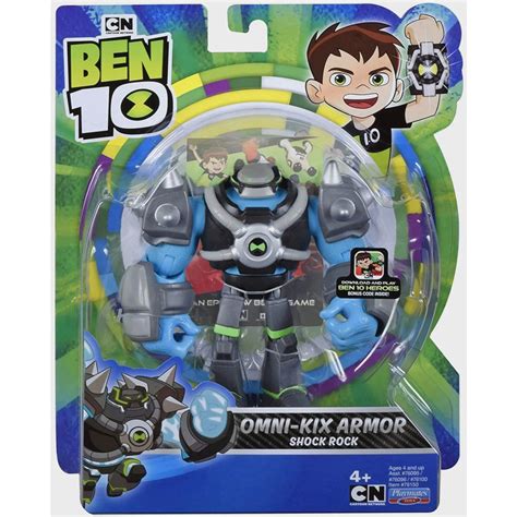 Figuras De A O Ben Boneco Armadura Omni Kix Choque Rochoso