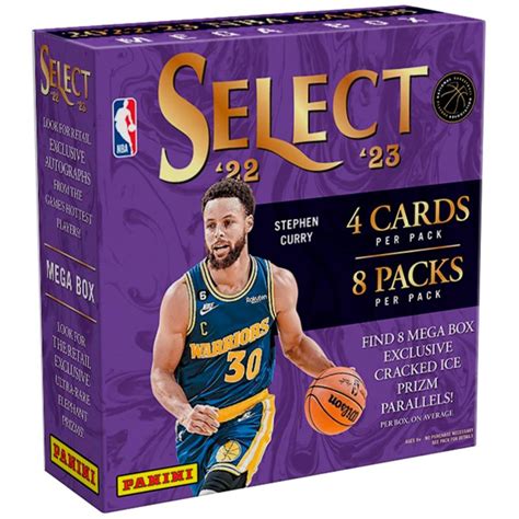 Nba Panini Select Basketball Card Mega Box