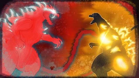 Godzilla Battle Royale Part True Form Ultima Vs Burning Godzilla