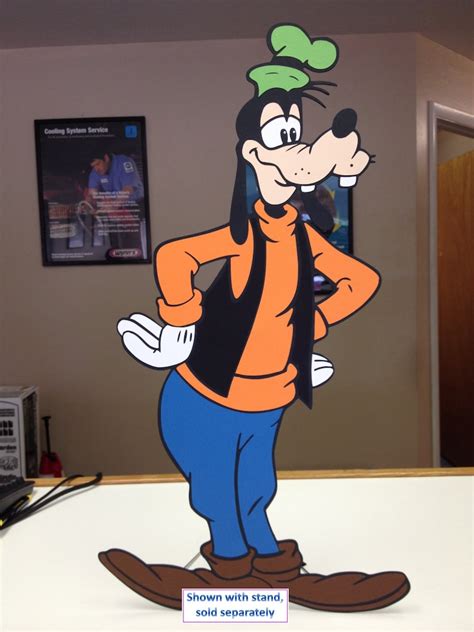 Goofy Decoration Stand Up Standee Party Prop Disney Decor Etsy