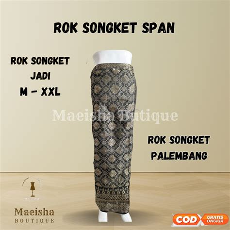 Jual Rok Songket Rok Songket Span Rok Songket Jadi Rok Songket